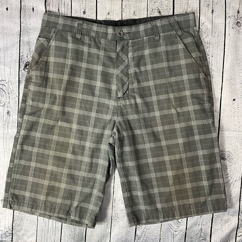 MICROS Plaid Shorts